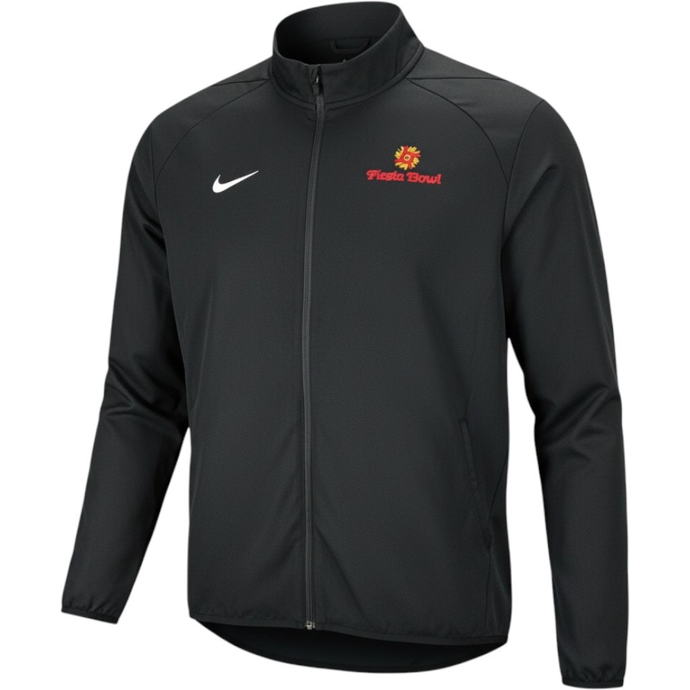 Nike Dri-FIT Fiesta Bowl Full Zip Track Jacket Mens XL Black Training Coat